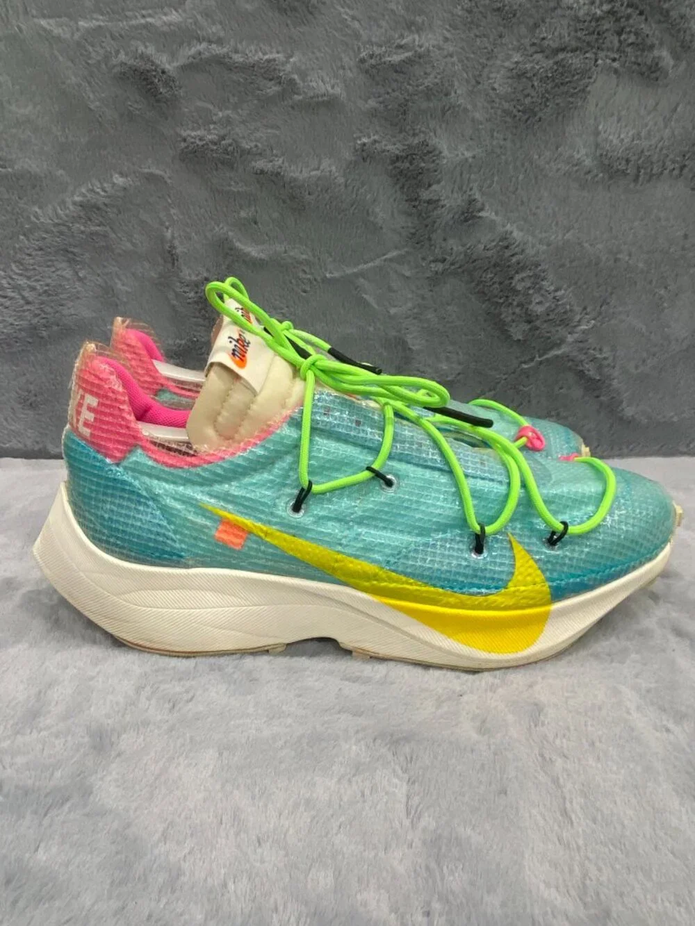 Nike Off-White Vapor Street Polarized Blue‎ Women’s Size 10 CD8178-400 Blue Pink